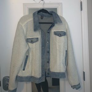 Sherpa Jean Jacket